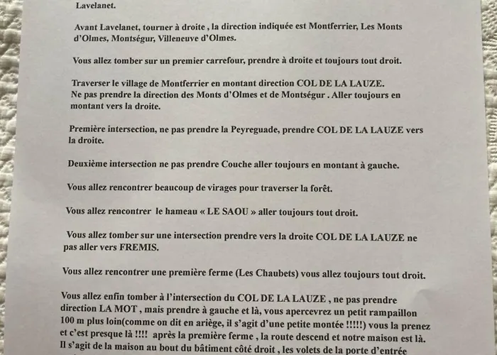 Hébergement de vacances Col De La Lauze